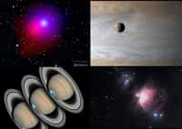 La comète Lulin, le satellite Io devant Jupiter, les aurores boréales de Saturne (crédits Nasa) ou la nébuleuse d'Orion par "pickering", son pseudo sur Futura-Sciences : toute l'astronomie est en images sur le blog !