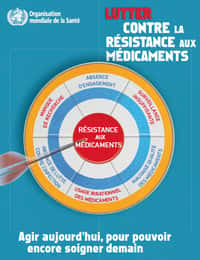 Lutte contre la résistance aux antimicrobiens : pas d'action aujourd'hui, pas de guérison demain ! © OMS