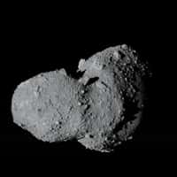 La mission japonaise Hayabusa sur Itokawa confirme l'intérêt croissant que les chercheurs portent aux astéroïdes, peut-être à l'origine de la vie sur Terre. Crédit Jaxa
