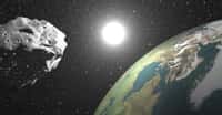 Les chercheurs surveillent la course de nombreux astéroïdes géocroiseurs. Une tâche délicate. Mais des astronomes de l’université de Leiden (Pays-Bas) pensent avoir mis au point une méthode plus efficace que jamais. © Elenarts, Adobe Stock