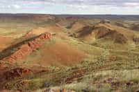 Une vue de la région de Pilbara en Australie où l'on trouve des indications sur l'apparition de la vie sur Terre pendant l'Archéen. © Kathy Campbell, University of New South Wales