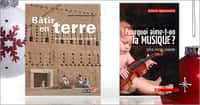 Deux autres ouvrages dans la même collection : Bâtir en terre et Pourquoi aime-t-on la musique ? © Belin 