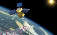 Si l'Esa retient le projet de satellite CarbonSat, dont l'étude a été confiée à Astrium, les scientifiques auront l'occasion de mieux quantifier les sources de CO2 et de méthane, humaines et géologiques. © Astrium