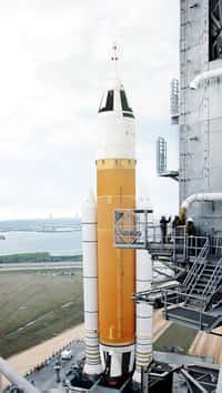 Une des alternatives proposées à la Nasa pour remplacer les lanceurs Ares I & V du programme Constellation, aujourd'hui abandonné. Crédit Direct Launcher team