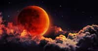 Lors d’une éclipse, la Lune apparait rougeoyante. Mais en 1110, elle a totalement disparu. Des chercheurs de l’université de Genève (Suisse) pensent que le phénomène a été dû à des éruptions volcaniques survenues dans les mois qui ont précédé. © Romolo Tavani, Adobe Stock