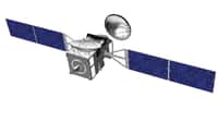 L'orbiteur Trace Gas Orbiter d'ExoMars et l'atterrisseur de l'Esa qui permettra à l'Europe d'apprendre à se poser sur Mars. Crédit Esa