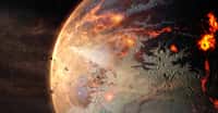 Des chercheurs ont découvert une exoplanète qui laisse s’échapper des métaux lourds. Une planète qu’ils qualifient de « plus chaude que chaude ». © elen31, Fotolia