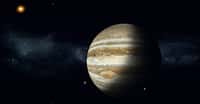 Selon de nouveaux travaux, l’étrange composition de l’atmosphère de Jupiter s’expliquerait par le fait que la planète s’est formée à l’ombre du Soleil. © alex_aldo, Adobe Stock