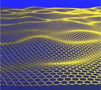 La structure 2D d'un feuillet de graphène. Ce matériau a été isolé pour la première fois en 2004. © Jannik Meyer