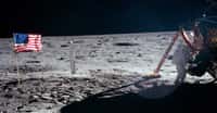 Il y a presque 50 ans, Neil Armstrong était le premier Homme à poser le pied sur la Lune. Donald Trump compte bien que le prochain soit lui aussi un Américain. © Nasa, domaine Public
