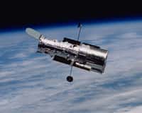 Le télescope Hubble en orbite. Crédit : Nasa-Esa