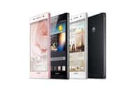 L’Ascend P6 sera disponible en trois couleurs : noir, blanc et rose. © Huawei Device