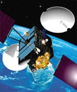 Le satellite Artemis.crédit : ESA