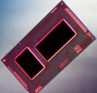 Avec sa nouvelle microarchitecture Broadwell gravée en 14 nanomètres, Intel dit avoir divisé l’enveloppe thermique par deux par rapport aux processeurs Haswell tout en offrant une meilleure autonomie et des performances similaires. © Intel