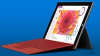 Équipée d’un écran 10,8 pouces, la tablette Surface 3 de Microsoft est une alternative plus abordable à sa grande sœur, la Surface Pro 3. © Microsoft