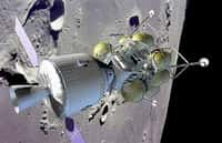 Le nouveau véhicule d'exploration lunaire promu par la Nasa pour 2018.