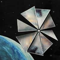 Cosmos 1, la première voile solaire
