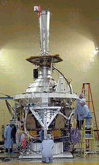 Le satellite Gravity Probe B en phase de testCrédit : http://www.spacedaily.com