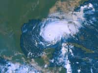 Le cyclone Rita.