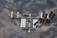 La Station spatiale internationale vue depuis la navette Atlantis, en mai 2010. © Nasa