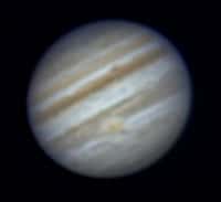 Jupiter et la Grande Tache Rouge. Crédit photo : "dob250"