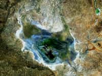 Le satellite Alos a pris cette image de la région du lac Sulunga en Tanzanie. © Jaxa/Esa
