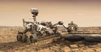 Perseverance est notamment attendu, car il prélèvera des échantillons de sol martien destinés à être ensuite ramenés sur Terre. © JPL-Caltech, Nasa