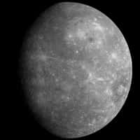 Messenger est désormais en orbite autour de Mercure. © Nasa/Johns Hopkins University Applied Physics Laboratory/Carnegie Institution of Washington 
