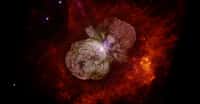 Au-delà de 2030, il devrait nous être difficile d’observer la nébuleuse qui entoure l’étoile hypergéante Eta Carinae. © Nathan Smith, Université de Californie et NASA, Wikipedia, Domaine public
