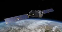 Grâce au satellite Orbiting Carbon Observatory 2 (OCO-2), les astronomes de la Nasa recueillent des informations précieuses concernant les niveaux de dioxyde de carbone (CO2) dans notre atmosphère. © JPL-Caltech, Nasa
