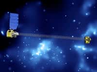 Petit satellite de 360 kilogrammes du programme Explorer de la Nasa, Nustar se déploiera en orbite pour mesurer plus de 10 mètres. Premier satellite conçu pour détecter les rayons  X durs, il contribuera grandement à mieux comprendre les trous noirs. © Nasa/JPL-Caltech
