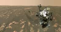 À l’occasion de ses six mois sur Mars, Google a choisi de mettre le rover de la Nasa Perseverance à l’honneur d’une vidéo. © Nasa, JPL-Caltech, MSSS