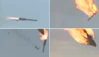 Le 2 juillet 2013, le lanceur Proton-M a quitté sa trajectoire et la partie supérieure s'est embrasée, entraînant la perte de trois satellites Glonass. Les causes de l'accident ne sont pas encore connues. © Roscosmos, YouTube
