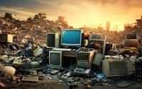 Nous générons de plus en plus de déchets électroniques qui ne sont pas recyclés. © hugo, Adobe Stock