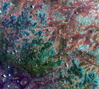 Le satellite japonais Alos a pris cette image de la région de Gedo en Somalie. © Jaxa/Esa
