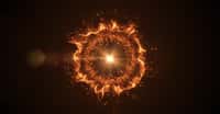 L’explosion d’une étoile en supernova a de quoi attirer l’attention. Cela pourrait donc être l’occasion rêvée pour une civilisation extraterrestre de nous signaler sa présence. © Quardia Inc., Adobe Stock