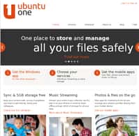Ubuntu One est un espace privatif en ligne qui permet de synchroniser les données de l'utilisateur. Canonical, l'éditeur d'Ubuntu, offre ainsi 5 Go d'espace de stockage. © FS/EP/S. Biget