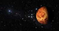 Les astronomes pensaient que des éclairs se formaient dans l’atmosphère de Vénus, mais des chercheurs de l’université de l’État de l’Arizona (États-Unis) estiment que les flashs observés sont plutôt dus à des météorites. © mode_list, Adobe Stock