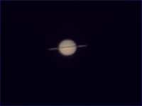Saturne photographiée fin décembre 2008 par Xav72, son pseudo sur le forum.