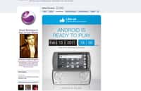 Sur Facebook, Sony Ericsson annonce la présentation de XPeria Play pour le 13 février prochain. © www.facebook.com/sonyericsson