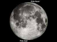 Le pôle sud lunaire devrait être particulièrement surveillé dans les heures qui viennent par tous les passionnés d'astronomie ! Crédit Yachon, son pseudo sur le forum d'astronomie de Futura-Sciences
