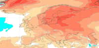 Anomalie des températures pour le mois de février 2020 en Europe. © Copernicus