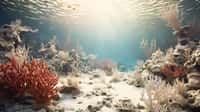 Selon des chercheurs de la Global Coral Reef Alliance, le blanchissement des coraux est le signe d’un bouleversement des courants océaniques. © ikkilostd, Adobe Stock