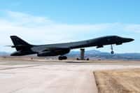Un bombardier nucléaire B1 des forces aériennes stratégiques américaines. © US Strategic Command