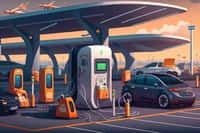 L'obligation de vendre des véhicules électriques en Europe à partir de 2035 accélère le déploiement des bornes pour soutenir la demande des industriels du secteur automobile. © Alfazet Chronicles, Adobe Stock