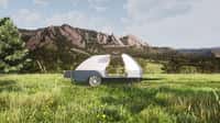 La caravane The Boulder de Colorado Teardrops sera commercialisée à partir de l’année prochaine aux Etats-Unis. &nbsp;© Colorado Teardrops