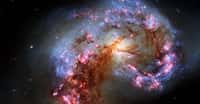 Les galaxies des Antennes&nbsp;sont une paire de galaxies&nbsp;situées dans la constellation du Corbeau.&nbsp;© ESA/Hubble &amp; NASA - CC BY 3.0