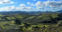 Les cratères du Laki est un ensemble de plus de cent cratères volcaniques du sud de l'Islande. © Jeff Souville - CC BY-NC 2.0