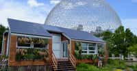 La maison solaire écologique est située sur l'Île Sainte-Hélène, Montréal au Canada. © Benoit Rochon - CC BY-NC 3.0