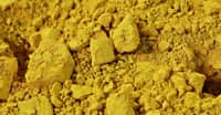 Yellow cake uranium. © Domaine public